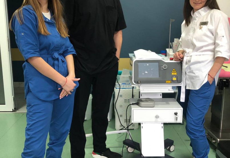 Інсталяція діодного лазеру Gigaa Laser в київський медичний заклад